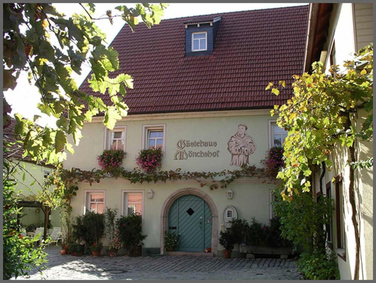 Gaestehaus Moenchshof Sommerhausen Exterior foto